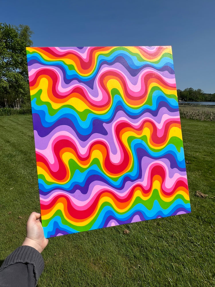 Custom Waves Commission - Paintings