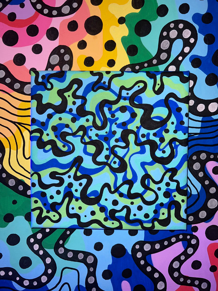 Custom Waves Commission - Paintings