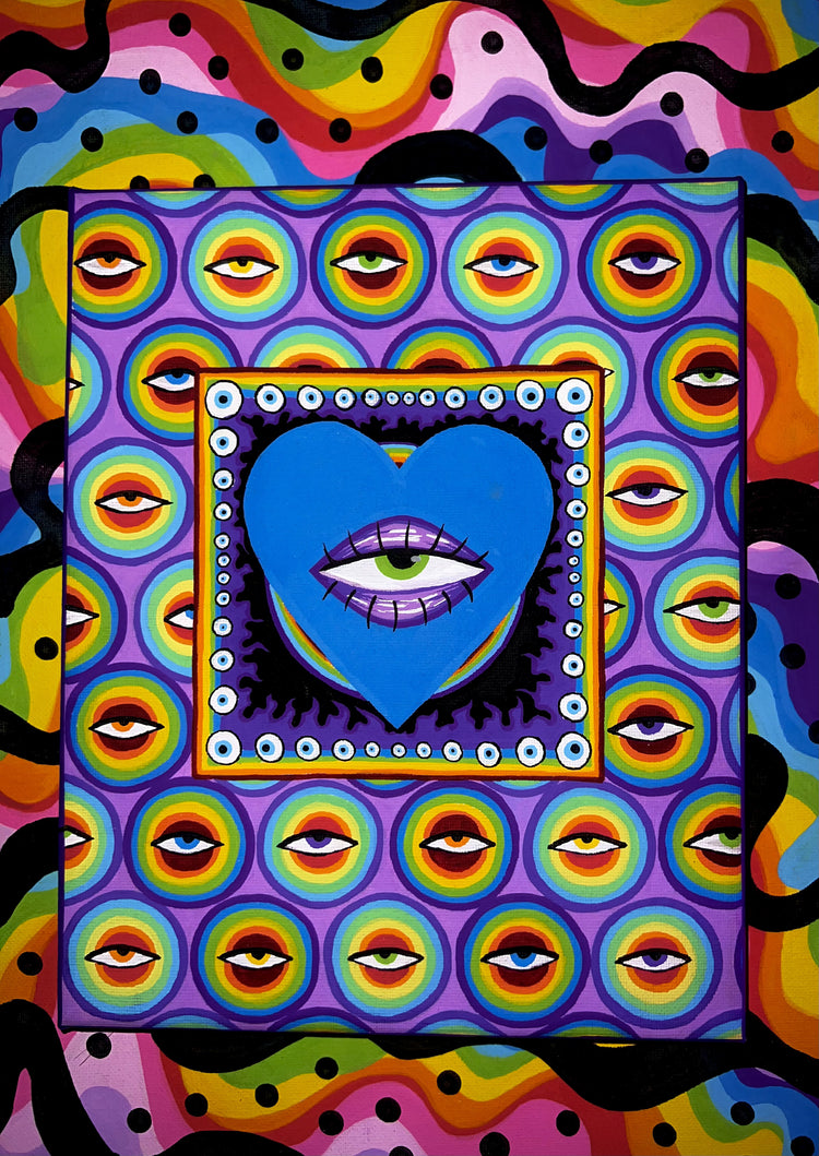 "Eye Drops" 8x10 Painting