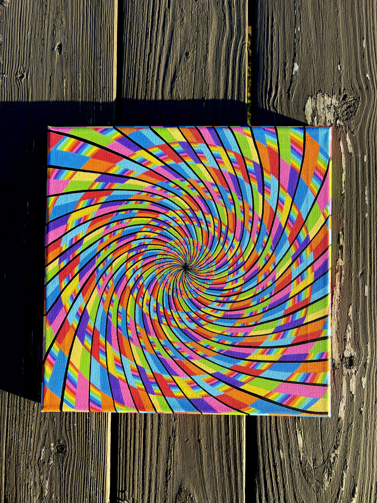 "Whirlwind" 12x12 Painting