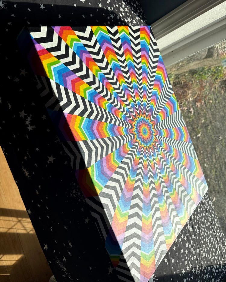 "Summer Sol"  20x24x2 Painting