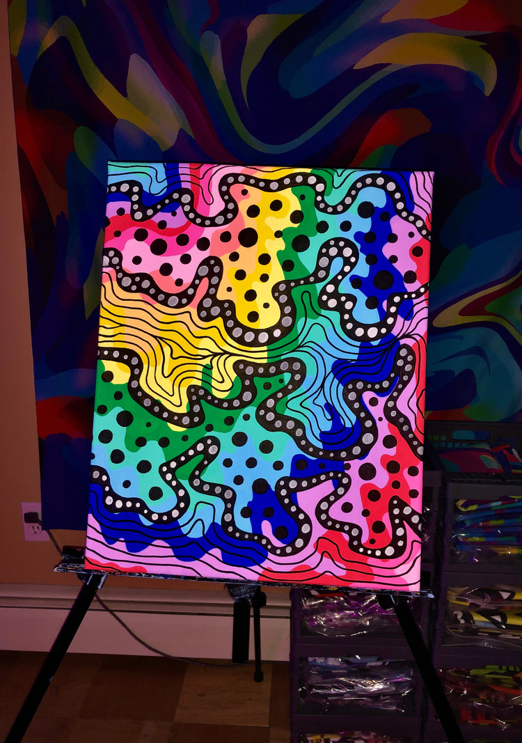 Custom Waves Commission - Paintings