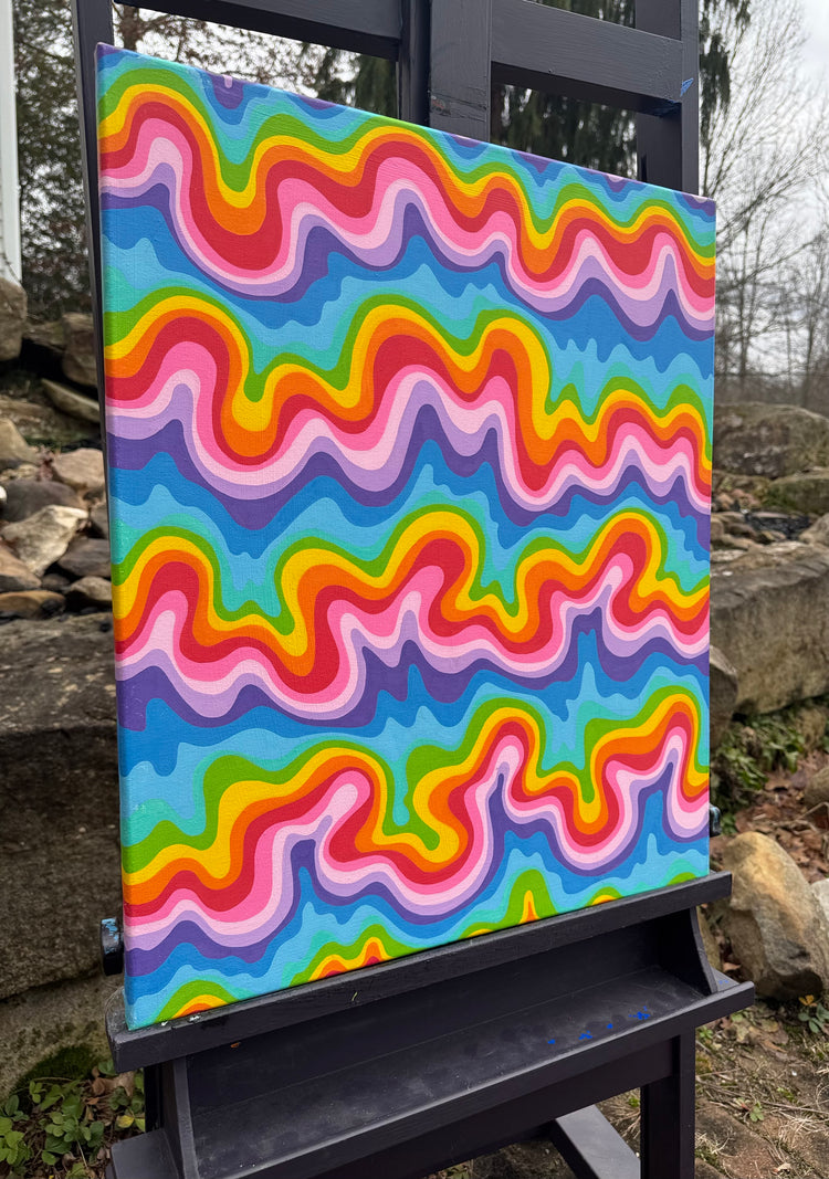 Custom Waves Commission - Paintings