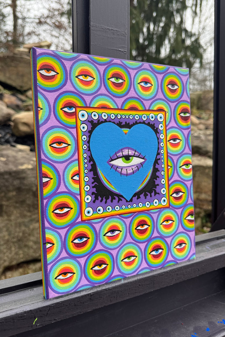 "Eye Drops"  8x10 Painting