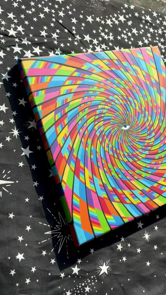 "Whirlwind"  12x12 Painting