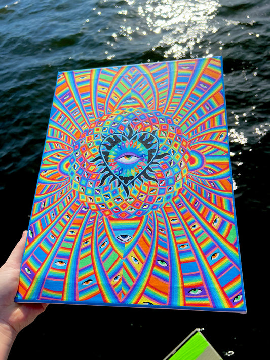 "All Knowing"  Art Print