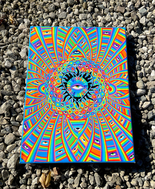 "All Knowing"  Art Print